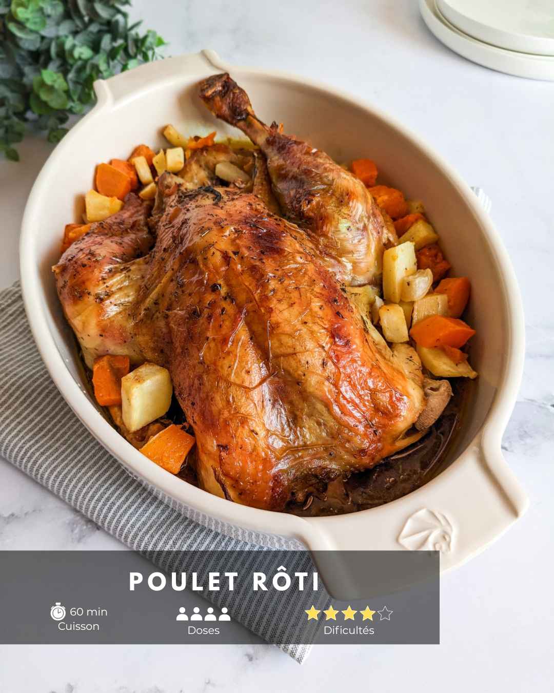 Poulet rôti